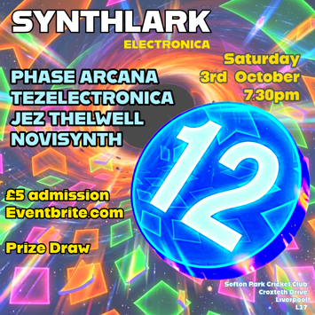 Flyer for past event: Synthlark Electronica 12