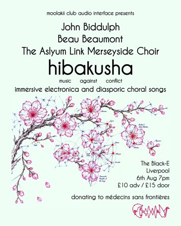 Flyer for past event: Hibakusha — Music Against Conflict