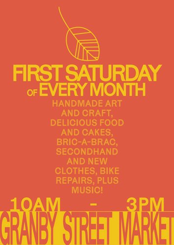 Flyer for past event: Granby Street Market